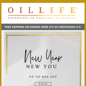 🌿 Unveil the Best You: Don't Miss Our 'New Year New You' Sale! 🌿
