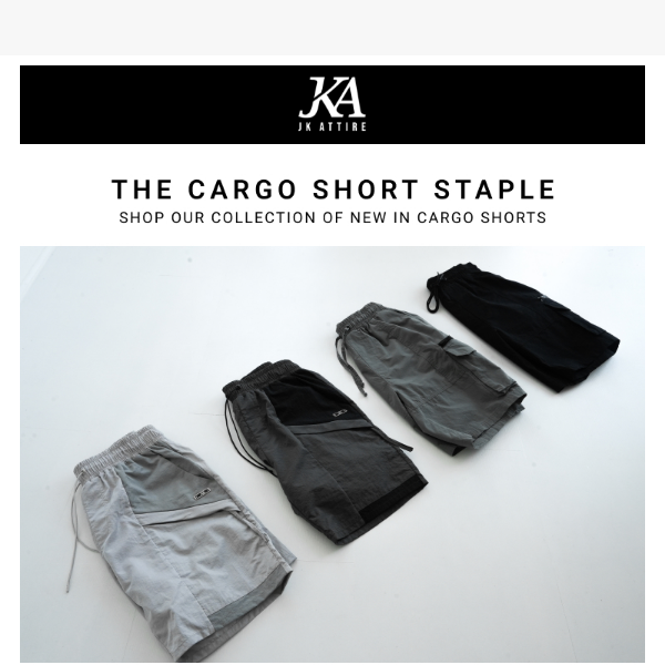 WE JUST RELEASED SOME NEW CARGO SHORTS!