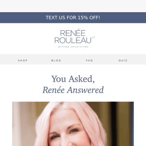 Q+A with Renée ✨