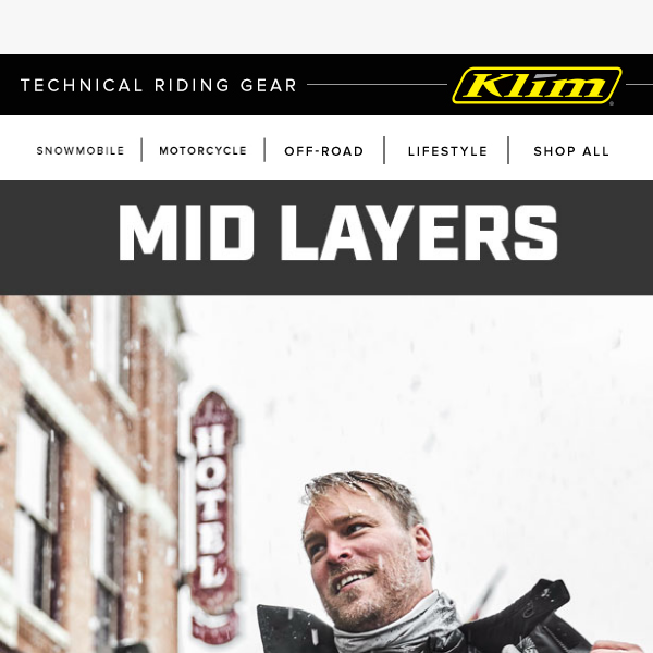 Conquer the Weather | KLIM Layering System