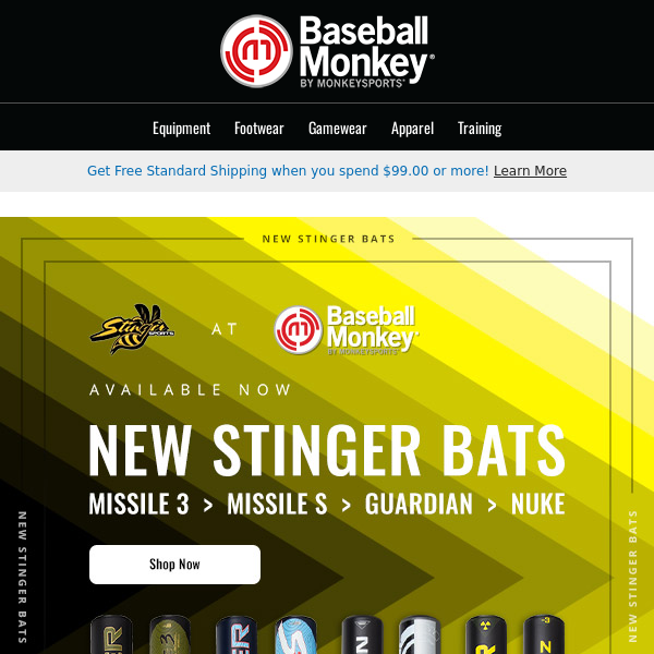NEW Stinger 🐝 Baseball Bats