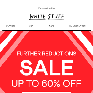 So many things, now up to 60% off