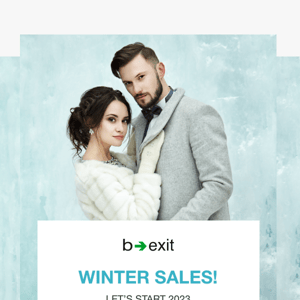 Winter Sales: let's start 2023 with sales up to -70% 🥳