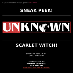 SCARLET WITCH #1!  🔥