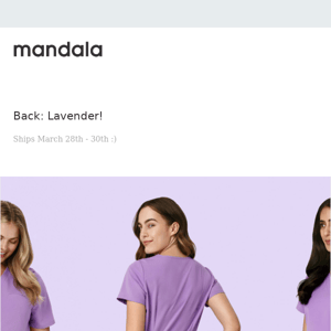 Lavender is Back!