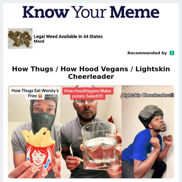 How Thugs / How Hood Vegans / Lightskin Cheerleader