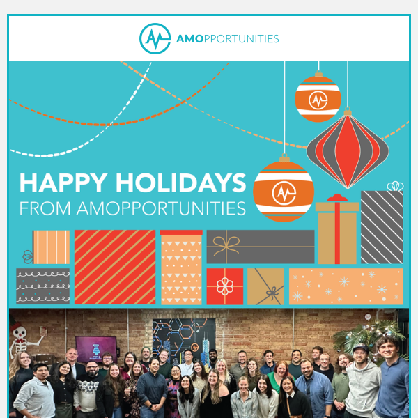 AMOpportunities, Season's Greetings from AMOpportunities! 🌟