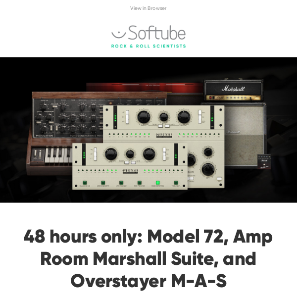 🔑 Unlock Model 72, Amp Room Marshall Suite, and Overstayer M-A-S