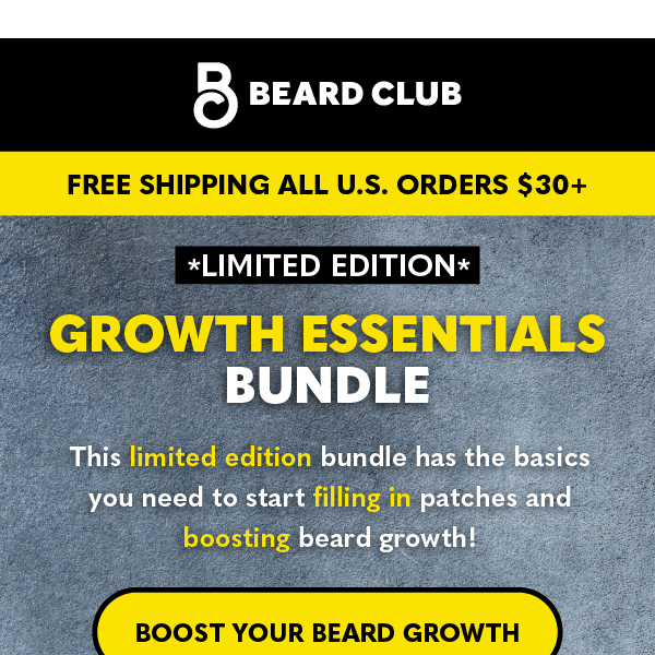 New drop: Growth Essentials Bundle
