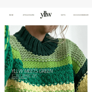 green knits? say no more