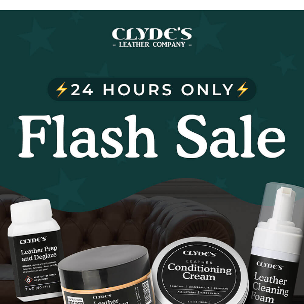 Clyde's 4-Step Leather Recoloring Kit – Clyde's Leather Company