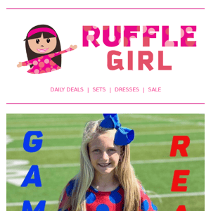 💖🏈WANT TO JOIN TEAM RG? Shop our new Gameday release and be the cutest MVP!