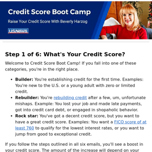 What's Your Credit Score?