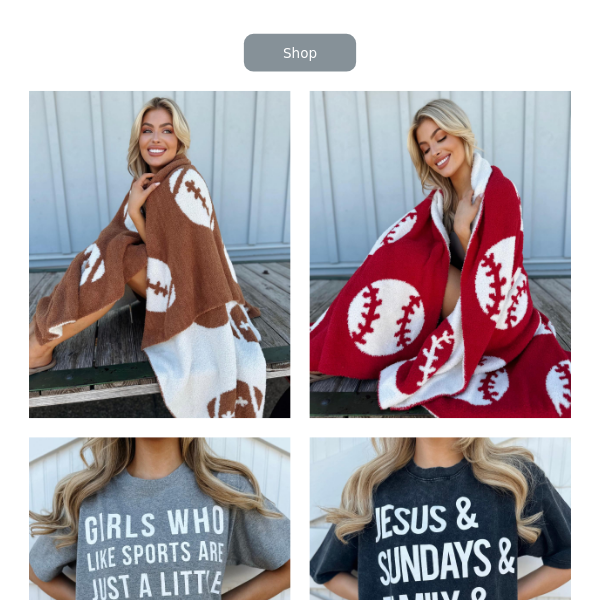 The VIRAL "Cozy Football Blankets" Are Back In Stock