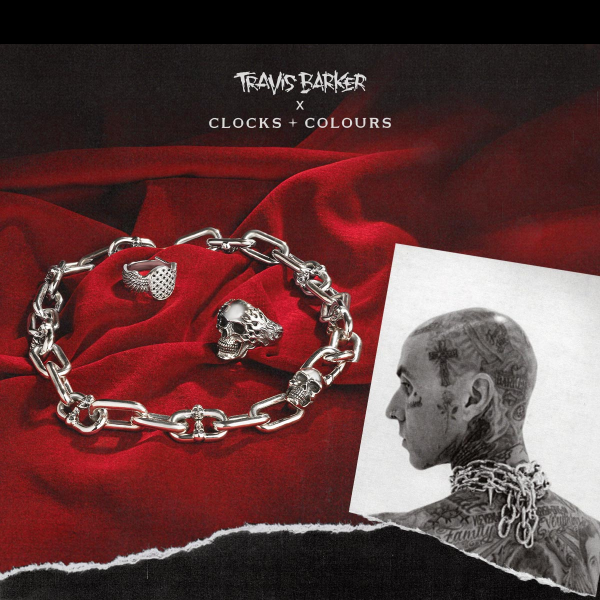 Travis Barker x Clocks + Colours — Now Available - Clocks And