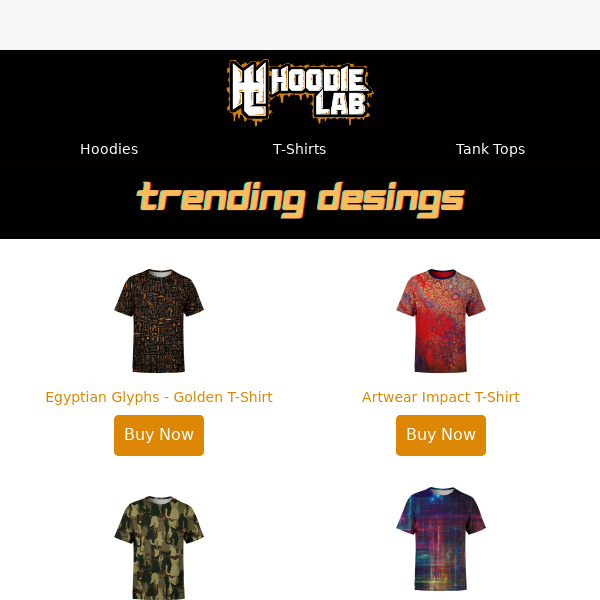 Trending Designs + 25% off everything! 🔥