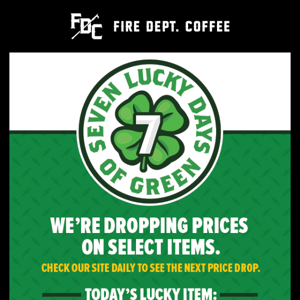 🍀  It's Another Lucky Day - See Today's Price Drop