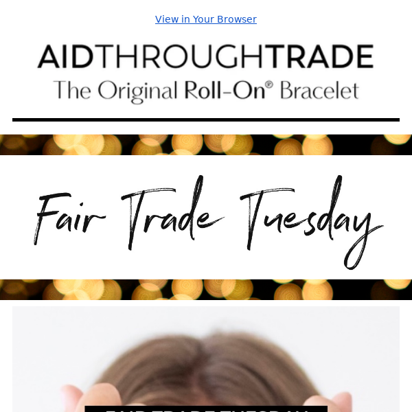 50% OFF for Fair Trade Tuesday! 🙏🏽