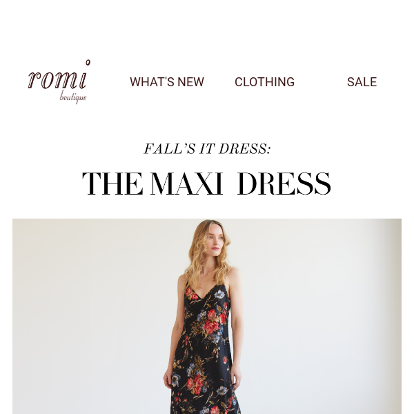 We ve Fallen for the Maxi Dress Romi Boutique