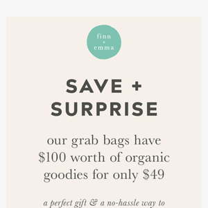 Surprise! Grab Bags Are Back For A Limited Time!