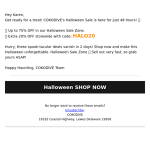 🎃 2-Day Halloween Mega Sale: Up to 75% OFF + Extra 20% OFF! 🎃