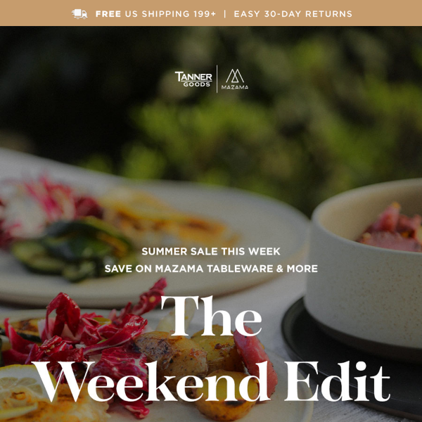 The Weekend Edit: Summer Sale Edition