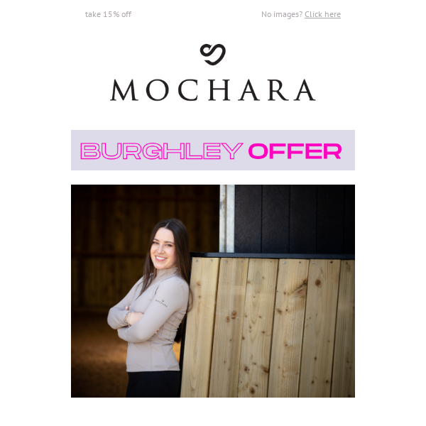 Burghley offer