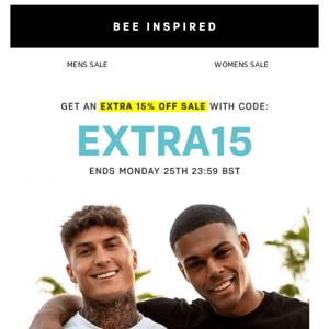 Get An Extra 15% Off Sale! 🤑⚠️