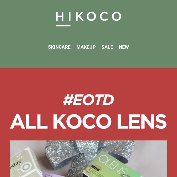 50% OFF ❤️ November ALL Koco Lens 👀
