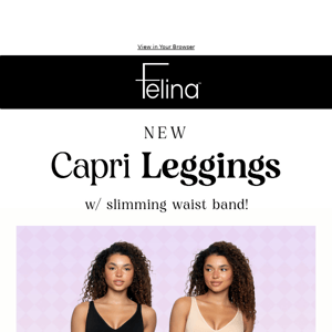 New Capri Leggings w/ Slimming Waist 💌