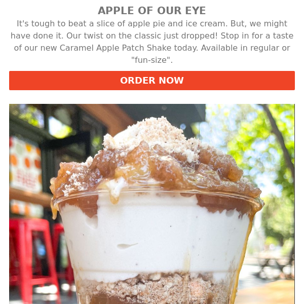 Caramel Apple Pie Shakes Drop Today