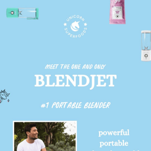 Meet the one and only Blendjet! ✨