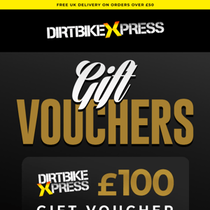 Last Chance Gift Vouchers for Christmas!🎅