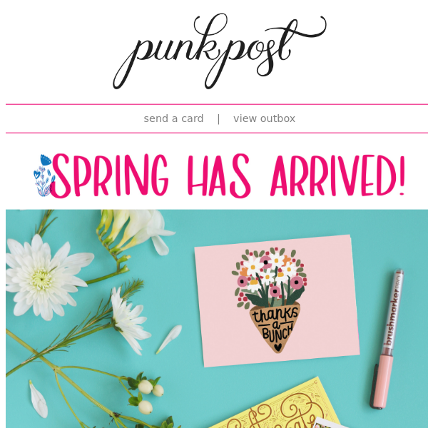 A Bunch of New Cards 💐 + Free Spring Bucket List