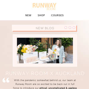 Runway Room meets New Zealand! 🇳🇿