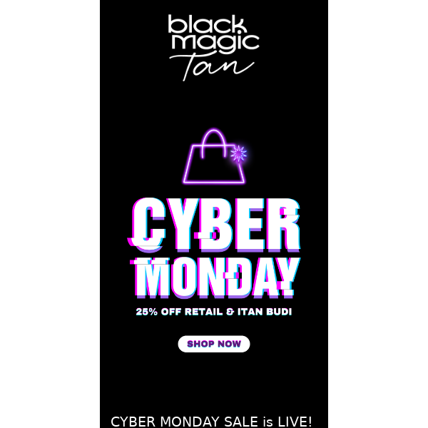 🚨 CYBER MONDAY SALE! 