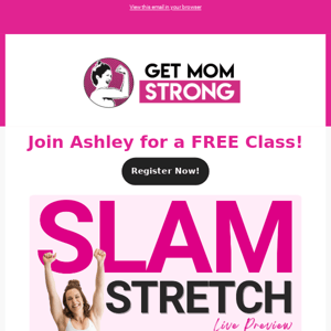 Join Ashley for a Free Yoga Class April 5!