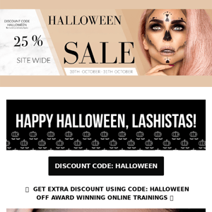 HURRY 👻 HALLOWEEN OFFERS ENDS MIDNIGHT