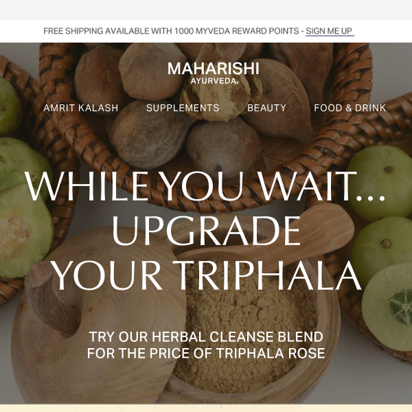 ⚡Upgrade Your Triphala for Less⚡