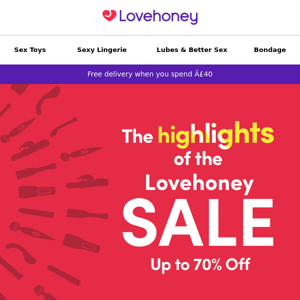 Lovehoney Sale Highlights!