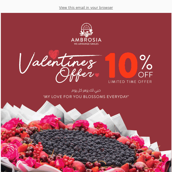 Valentine's offers get 10%OFF❤️