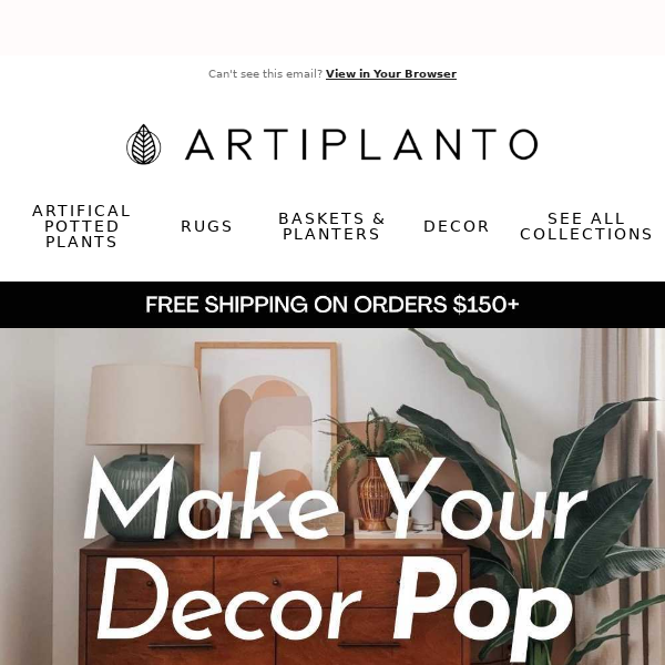 🌿The Secret To Make Your Home Decor Pop Artiplanto