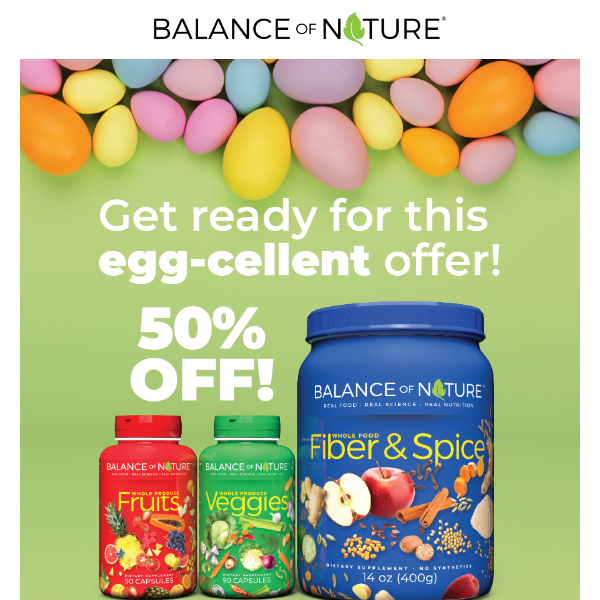 Get ready for this EGG-CELENT offer!