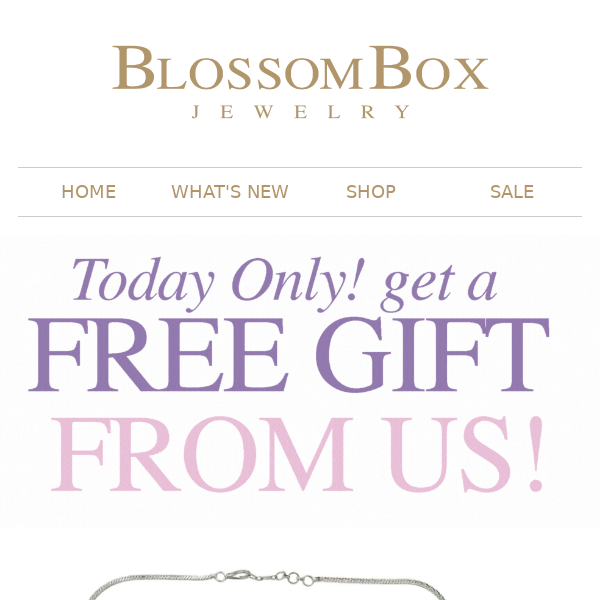 Exclusive Offer: Free Diamond Necklace Today Only