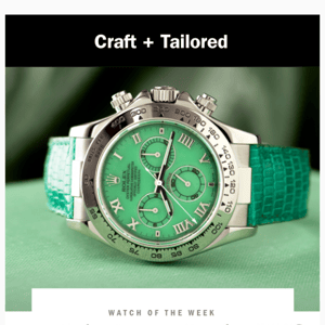 The Always Polarizing Rolex Daytona Beach