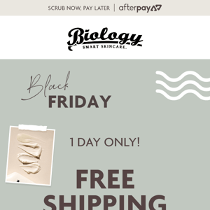 Free Shipping TODAY Only! + 30% Off Continues