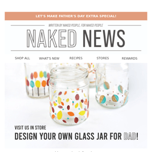 Design your own glass jar for DAD!🖌️✨