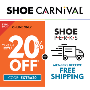 Shoe carnival shipping on sale coupon