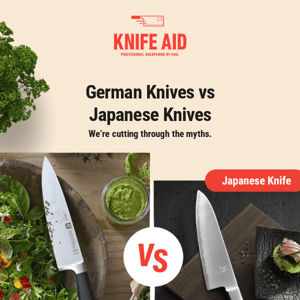 German Knives vs Japanese Knives - we cut to the chase