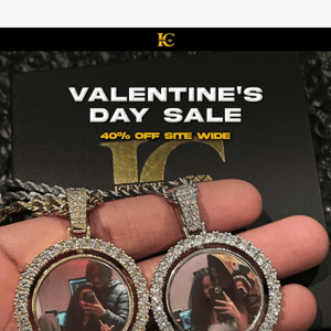 VALENTINE'S DAY SALE - 40% OFF SITEWIDE
